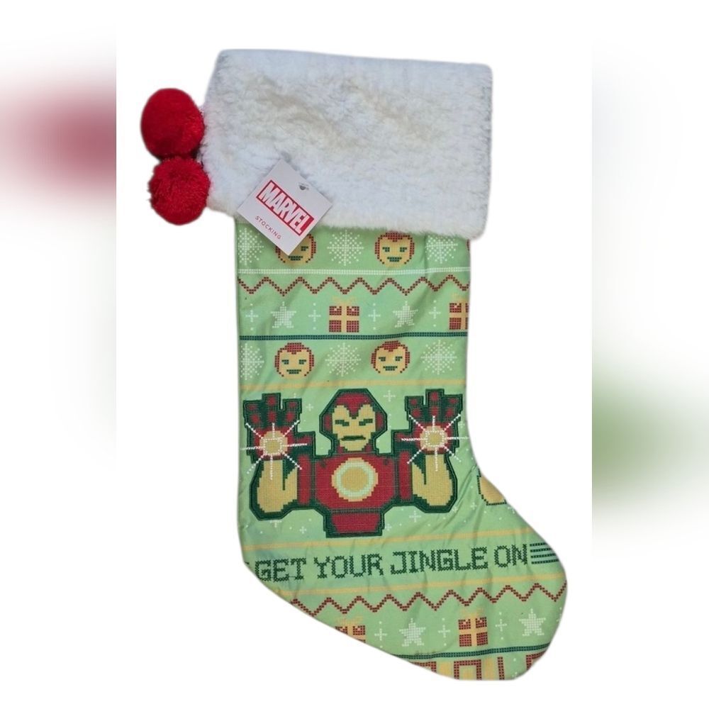 Marvel Iron Man Christmas Stocking - New